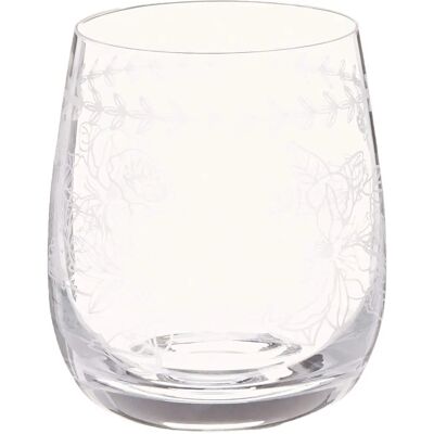 Portmeirion Botanic Garden White Tumbler Set of 4 - Drinkware Set Portmeirion Botanic Garden White Tumbler Set of 4 - Drinkware Set