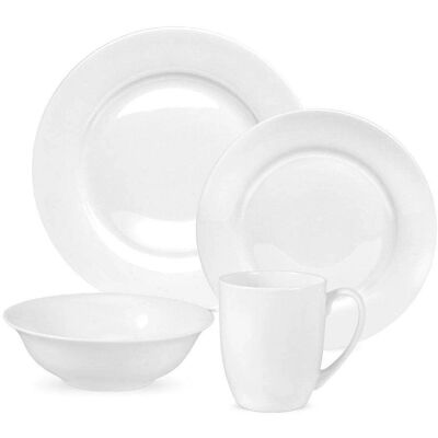 Royal Worcester Serendipity Bone China Dinnerware Set - 16 Piece Royal Worcester Serendipity Bone China Dinnerware Set - 16 Piece