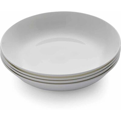 Royal Worcester Serendipity White Pasta Bowl Set of 4 Royal Worcester Serendipity White Pasta Bowl Set of 4