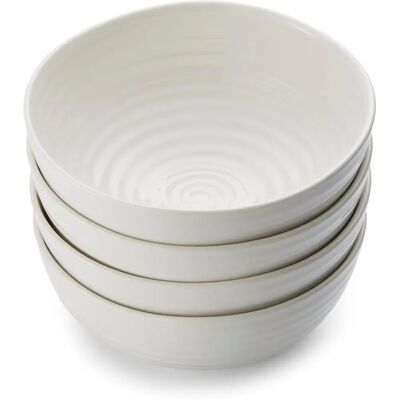 Sophie Conran Noodle Bowl White 7" Set Of 4 - Noodle Bowl Sophie Conran Noodle Bowl White 7" Set Of 4 - Noodle Bowl