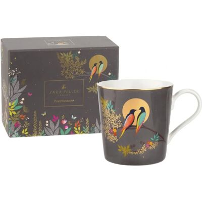 Sara Miller Grey Chelsea Bird Mug with Gift Box - Mug Sara Miller Grey Chelsea Bird Mug with Gift Box - Mug