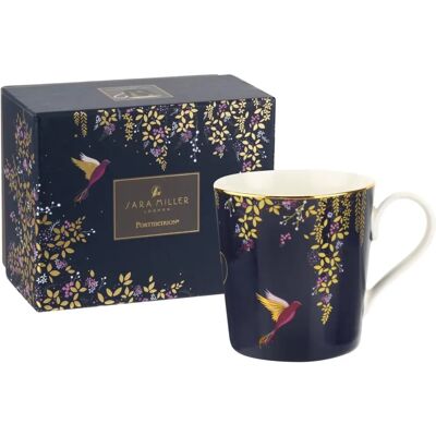 Sara Miller Navy Chelsea Bird Porcelain Mug - Product Type Sara Miller Navy Chelsea Bird Porcelain Mug - Product Type