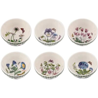 Portmeirion Botanic Garden Flower Stacking Bowls - Set of 6 Portmeirion Botanic Garden Flower Stacking Bowls - Set of 6