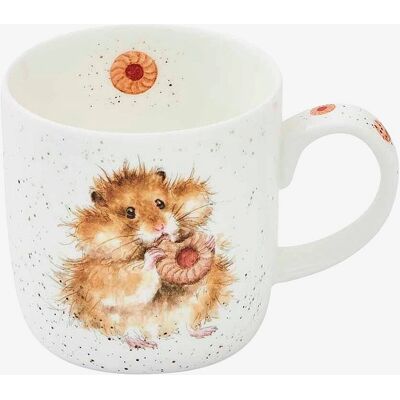 Wrendale Designs 'Diet Starts Tomorrow' Hamster Kopp - Fint beinporcelæn Wrendale Designs 'Diet Starts Tomorrow' Hamster Kopp - Fint beinporcelæn
