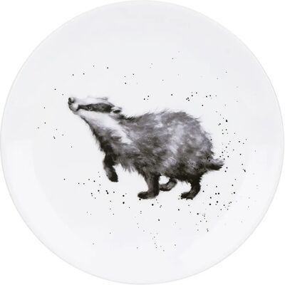 Wrendale Designs 8 Inch Coupe Plate - Hedgehog Wrendale Designs 8 Inch Coupe Plate - Hedgehog