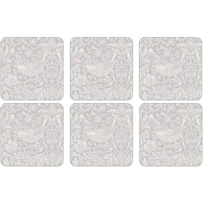 William Morris Erdbeer-Dieb Kork-Untersetzer - Set aus 6 William Morris Erdbeer-Dieb Kork-Untersetzer - Set aus 6