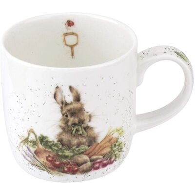 Royal Worcester Wrendale 'Grow Your Own' Kanin Kopp - Fint benporcelæn Royal Worcester Wrendale 'Grow Your Own' Kanin Kopp - Fint benporcelæn