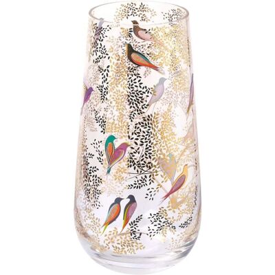 Vase en verre doré Chelsea de Sara Miller London - 22cm Vase en verre doré Chelsea de Sara Miller London - 22cm