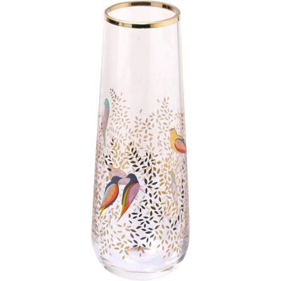 Sara Miller London Gold Single Stem Glass Vase - Vase Sara Miller London Gold Single Stem Glass Vase - Vase