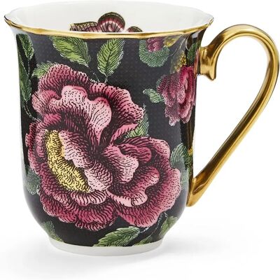 Taza negra Creatures of Curiosity de Spode - 34cl Taza negra Creatures of Curiosity de Spode - 34cl