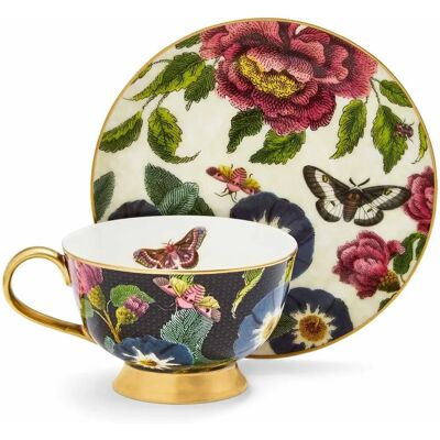 Spode Creatures of Curiosity Mørk Blomsterthe - 260ml Spode Creatures of Curiosity Mørk Blomsterthe - 260ml