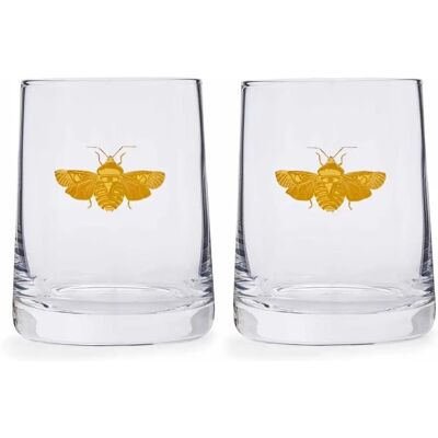 Spode Creatures of Curiosity Tumblers - Set of 2 Glass Spode Creatures of Curiosity Tumblers - Set of 2 Glass