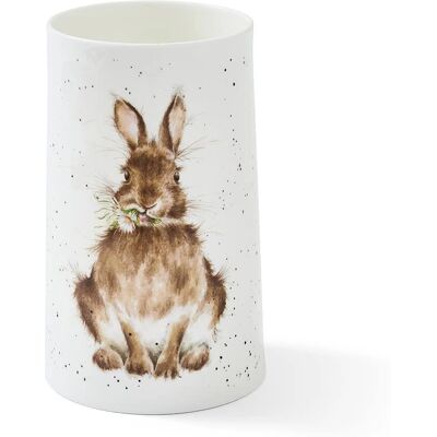 Wrendale Designs Rabbit Vase - 17cm White/Multi Wrendale Designs Rabbit Vase - 17cm White/Multi