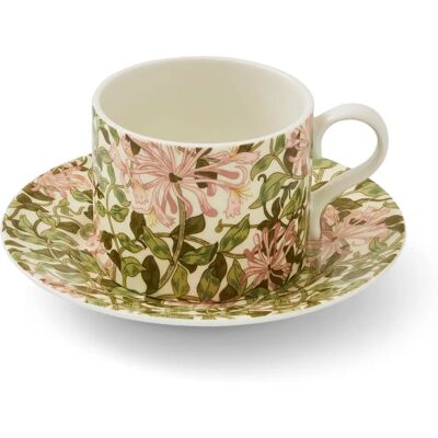 Morris & Co Honeysuckle Tekopp og Underfatning - Porcelen Morris & Co Honeysuckle Tekopp og Underfatning - Porcelen