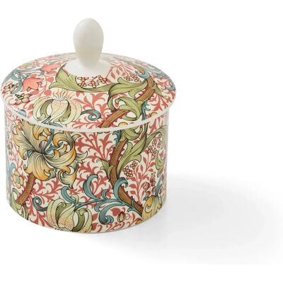 Morris & Co Golden Lily Porcelensukkerskål - 280ml Morris & Co Golden Lily Porcelensukkerskål - 280ml