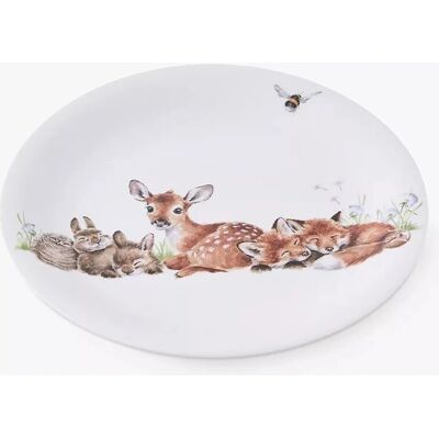 Wrendale Designs - Little Wren Plate & Bowl - Melamine - Tableware Wrendale Designs - Little Wren Plate & Bowl - Melamine - Tableware