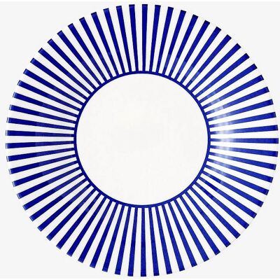 Spode Sidetallerken Narrow Stripe Steccato 17,75 cm - Blå Spode Sidetallerken Narrow Stripe Steccato 17,75 cm - Blå