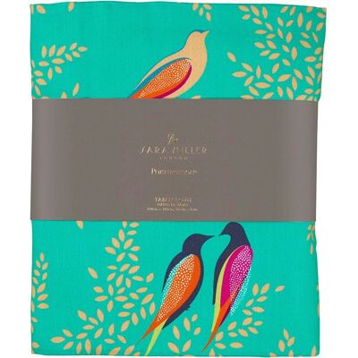 Sara Miller London Chelsea Birds Green Tablecloth - Tablecloth Sara Miller London Chelsea Birds Green Tablecloth - Tablecloth