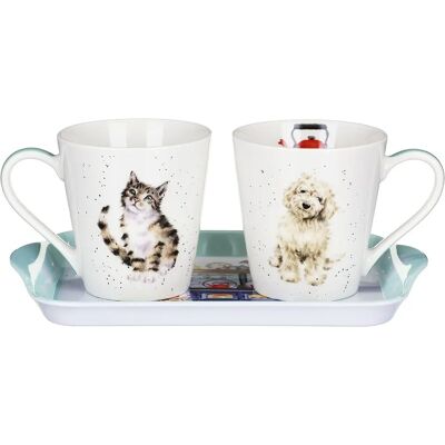 Wrendale Designs - Country Kitchen - Mugs - Tray - Mug & Tray Set Wrendale Designs - Country Kitchen - Mugs - Tray - Mug & Tray Set
