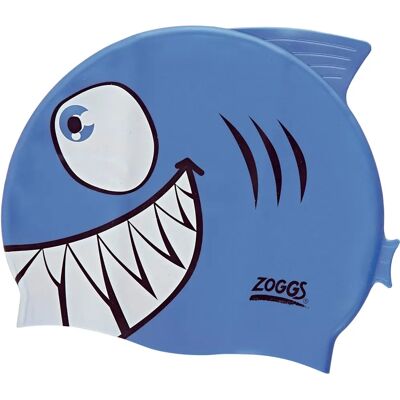 Zoggs Junior Silicone Character Swim Cap Light Blue - Swimming Cap Zoggs Junior Silicone Character Swim Cap Light Blue - Swimming Cap