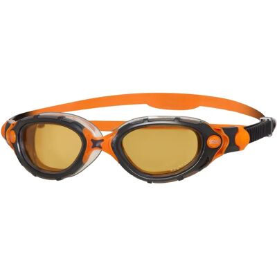 Zoggs Original Predator Flex Ultra Polarisierte Schwimmbrille - Orange/Schwarz Zoggs Original Predator Flex Ultra Polarisierte Schwimmbrille - Orange/Schwarz