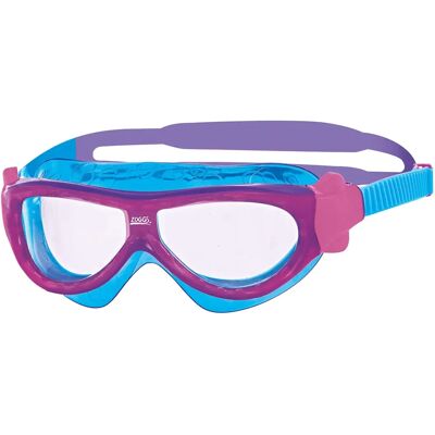 Zoggs Viola/Azzurro Chiaro/Trasparente Maschera Bambini Phantom - Occhialini Zoggs Viola/Azzurro Chiaro/Trasparente Maschera Bambini Phantom - Occhialini