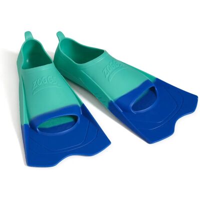 Palmes Ultra Blue Zoggs - Silicone, Rigide, Légères - Publicité Palmes Ultra Blue Zoggs - Silicone, Rigide, Légères - Publicité