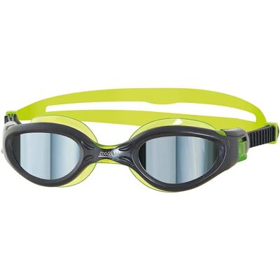 Lunettes de natation Zoggs Phantom Elite Junior Miroir - Noir / Citron / Fumée Lunettes de natation Zoggs Phantom Elite Junior Miroir - Noir / Citron / Fumée