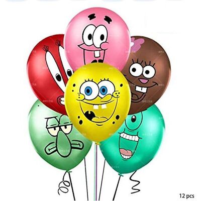 Trade Max SpongeBob Børnefest Ballonbue - Tillykke med fødselsdagen - Ballondekoration Trade Max SpongeBob Børnefest Ballonbue - Tillykke med fødselsdagen - Ballondekoration