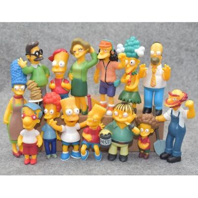 Best Trade 14-pack Simpsons familiefigurer - Legetøj Best Trade 14-pack Simpsons familiefigurer - Legetøj