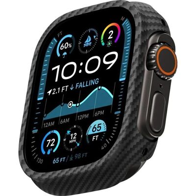 Pitaka Air - Apple Watch Ultra 49mm coque en aramide - Publicité Pitaka Air - Apple Watch Ultra 49mm coque en aramide - Publicité