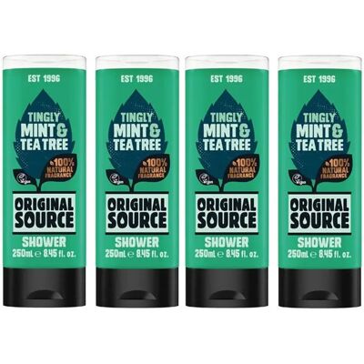 Original Source Gel Douche Menthe & Tea Tree - Publicité Original Source Gel Douche Menthe & Tea Tree - Publicité