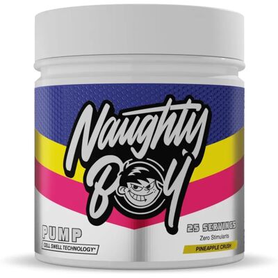 Naughty Boy Ananas Crush - 400g Pré-entraînement - Publicité Naughty Boy Ananas Crush - 400g Pré-entraînement - Publicité