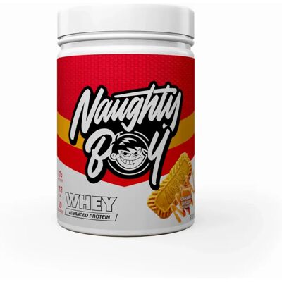 Naughty Boy - Advanced Whey, Caramel Biscuit - 900g Naughty Boy - Advanced Whey, Caramel Biscuit - 900g