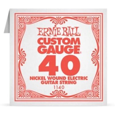 Ernie Ball Wound .040 Elektrisk gitarstrenge - Slinky-serien Ernie Ball Wound .040 Elektrisk gitarstrenge - Slinky-serien