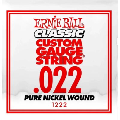 Ernie Ball 1222 - Cordes en nickel pour guitare - Publicité Ernie Ball 1222 - Cordes en nickel pour guitare - Publicité