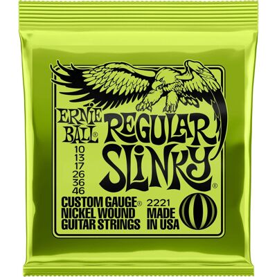 Ernie Ball Nikkel bevonatú elektromos gitárhúrok - 6 db. Ernie Ball Nikkel bevonatú elektromos gitárhúrok - 6 db.