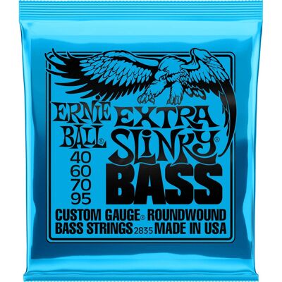Ernie Ball P02835 Basso 4 pz Acciaio Chitarra - Corde Basso Ernie Ball P02835 Basso 4 pz Acciaio Chitarra - Corde Basso