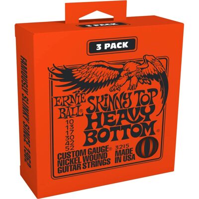 Corde per chitarra elettrica Ernie Ball P03215 - 18 pezzi - Acciaio Corde per chitarra elettrica Ernie Ball P03215 - 18 pezzi - Acciaio