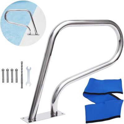 GOJOY - PoolHandrail - 1.65in Tubo - Acero inoxidable 304 - Pasamanos GOJOY - PoolHandrail - 1.65in Tubo - Acero inoxidable 304 - Pasamanos