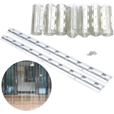 GOJOY - Cortina de tiras PVC - 2 mm - 200x18 cm GOJOY - Cortina de tiras PVC - 2 mm - 200x18 cm