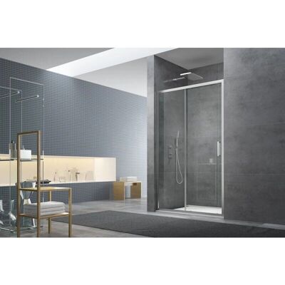 Mampara de ducha corredera Swiss Aqua Technologies Tex - 100x195cm Mampara de ducha corredera Swiss Aqua Technologies Tex - 100x195cm