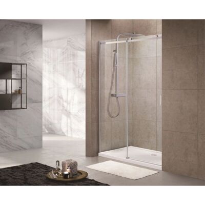 Swiss Aqua Technologies Swiss Aqua Technologies - T-Linea Porta doccia scorrevole vetro temperato Easy Clean 120x200cm Apertura destra a sinistra - Porta Doccia Swiss Aqua Technologies Swiss Aqua Technologies - T-Linea Porta doccia scorrevole vetro temperato Easy Clean 120x200cm Apertura destra a sinistra - Porta Doccia
