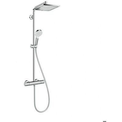 Hansgrohe Modèle Crometta E 240 Colonne de Douche EcoSmart - Publicité Hansgrohe Modèle Crometta E 240 Colonne de Douche EcoSmart - Publicité