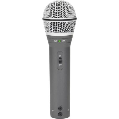 Samson Q2U Microphone - Grey - Microphone for PC Samson Q2U Microphone - Grey - Microphone for PC