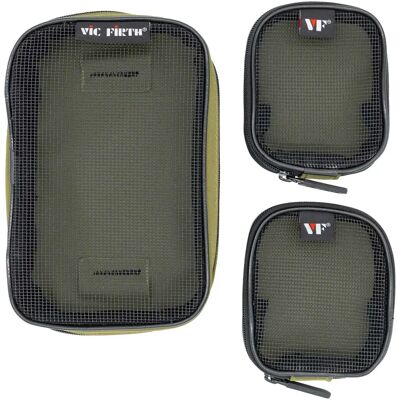Vic Firth VXAP0130 - Set di tre custodie per accessori Vic Firth VXAP0130 - Set di tre custodie per accessori