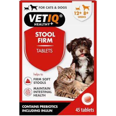VetIQ Stool Firm Tablets - Dog Supplements - 45 Tablets VetIQ Stool Firm Tablets - Dog Supplements - 45 Tablets