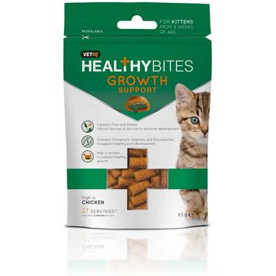 VetIQ Healthy Bites Growth Support för Kattungar - Godisbitar för kattungar VetIQ Healthy Bites Growth Support för Kattungar - Godisbitar för kattungar
