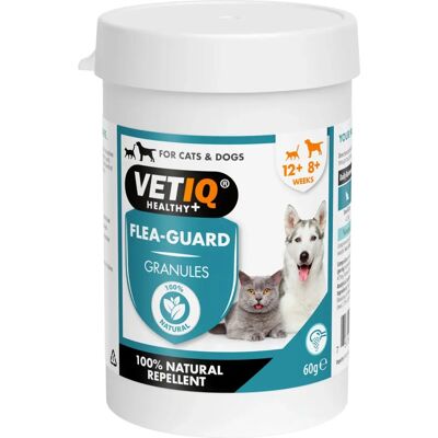 VetIQ Flea Guard Powder for Dogs Cats 60g - Flea Control Powder VetIQ Flea Guard Powder for Dogs Cats 60g - Flea Control Powder