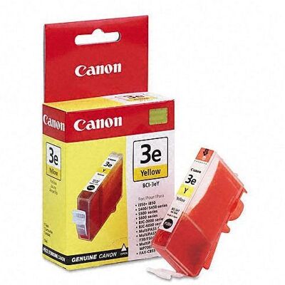 Canon BCI-3eY Keltainen mustekasetti - Mustekasetti Canon BCI-3eY Keltainen mustekasetti - Mustekasetti